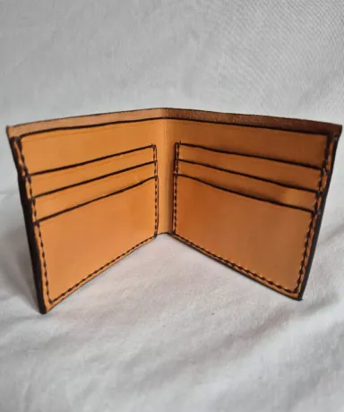 Interior de Cartera Billetero Manufactura Fina