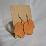 Pendientes Hoja de Parra con Pecíolo